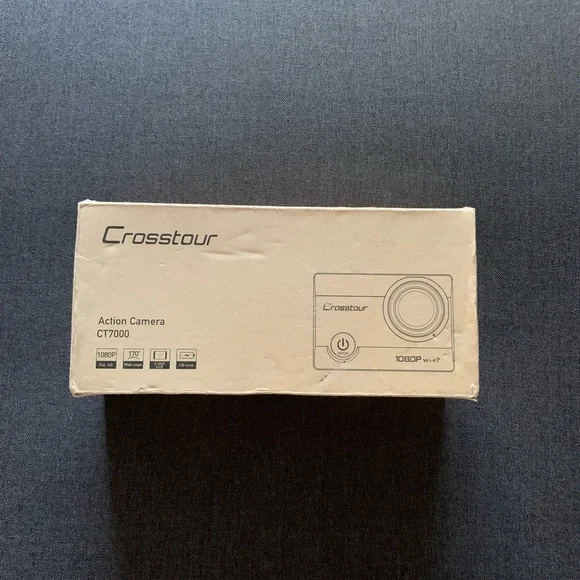 Preloved Excellent C Crosstour CT7000 Action Camera Wide Angle Lens 1080P & More